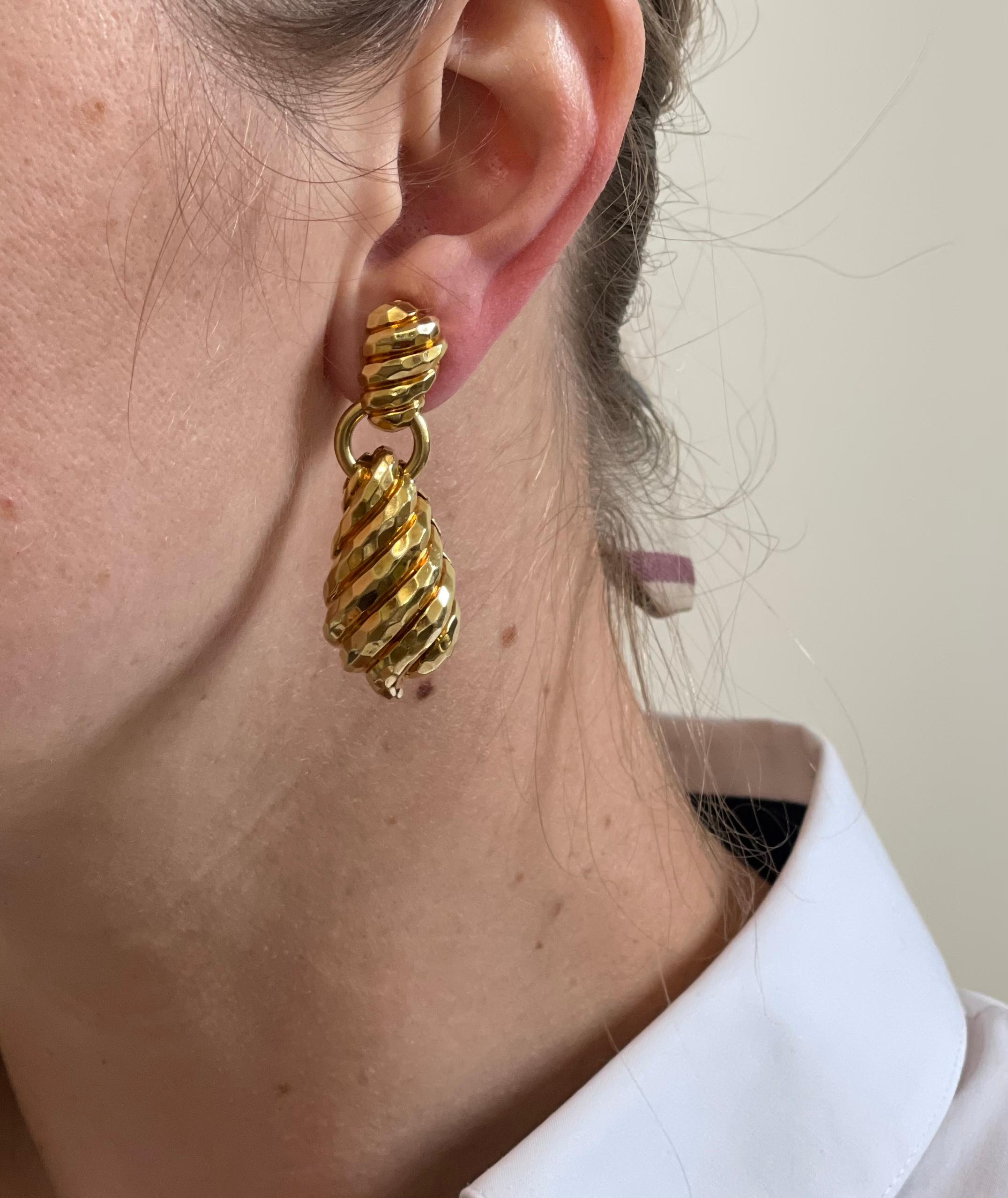 Infinity Jewels Gold Plated Hypoallergenic Nickel Free Dangler Earring